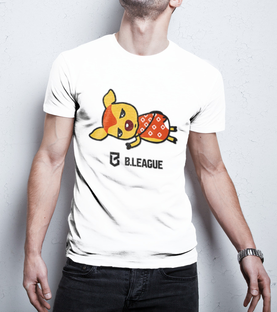 Fauna Animal Crossing Sleeping Character B.LEAGUE T-Shirt