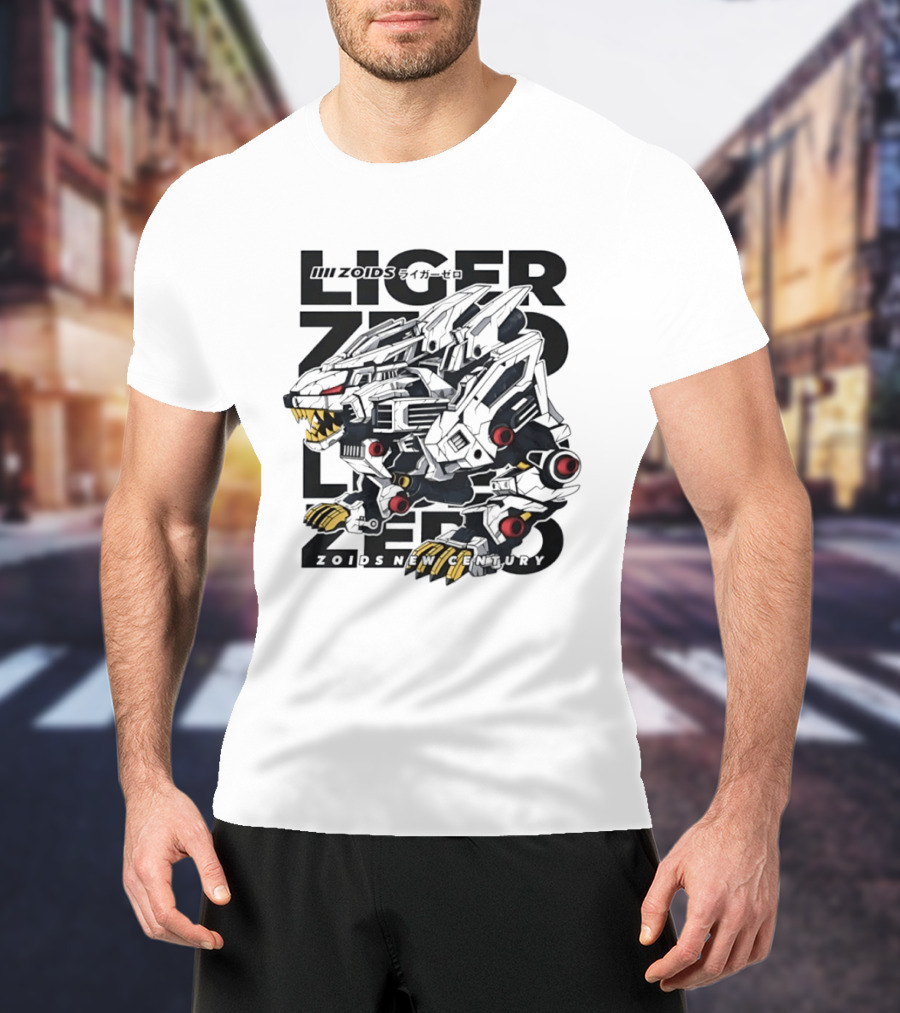Liger Zero Zoids New Century Anime Mecha ZOIDS T-Shirt