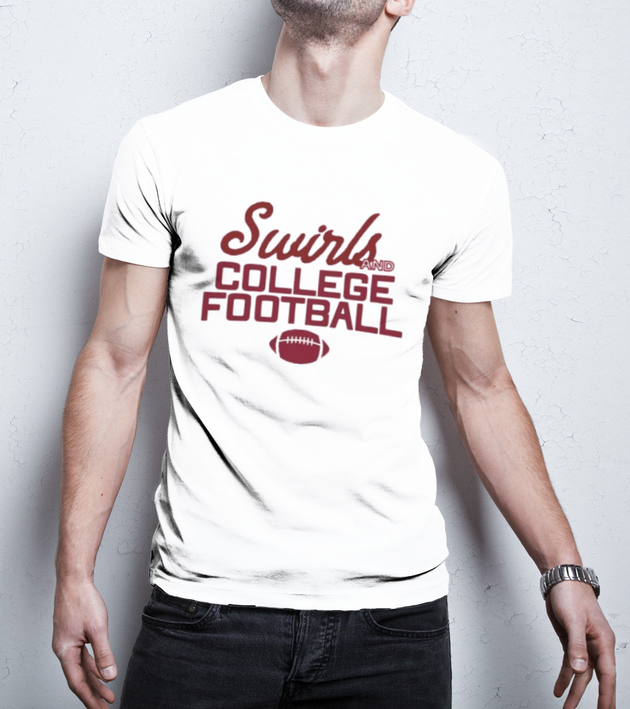 Oklahoma Sooners Swirls College Football T-Shirt