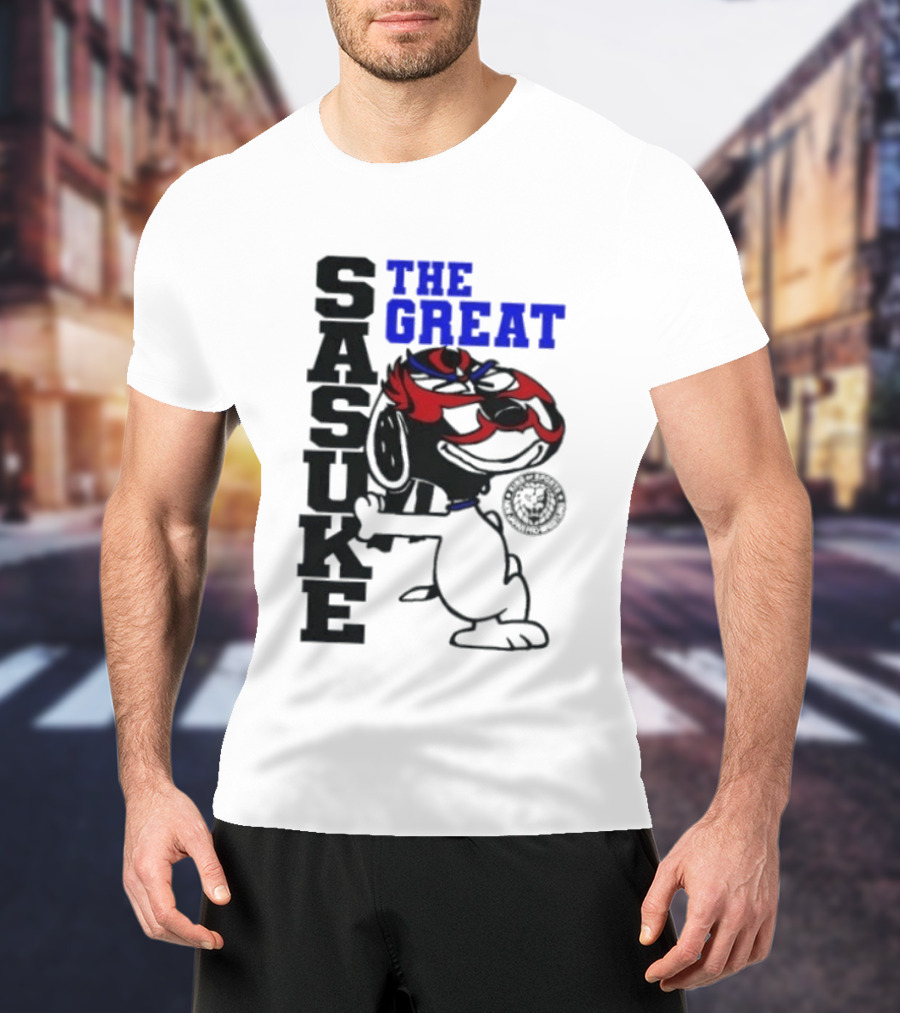 The Great Sasuke Snoopy New Japan Pro Wrestling T-Shirt