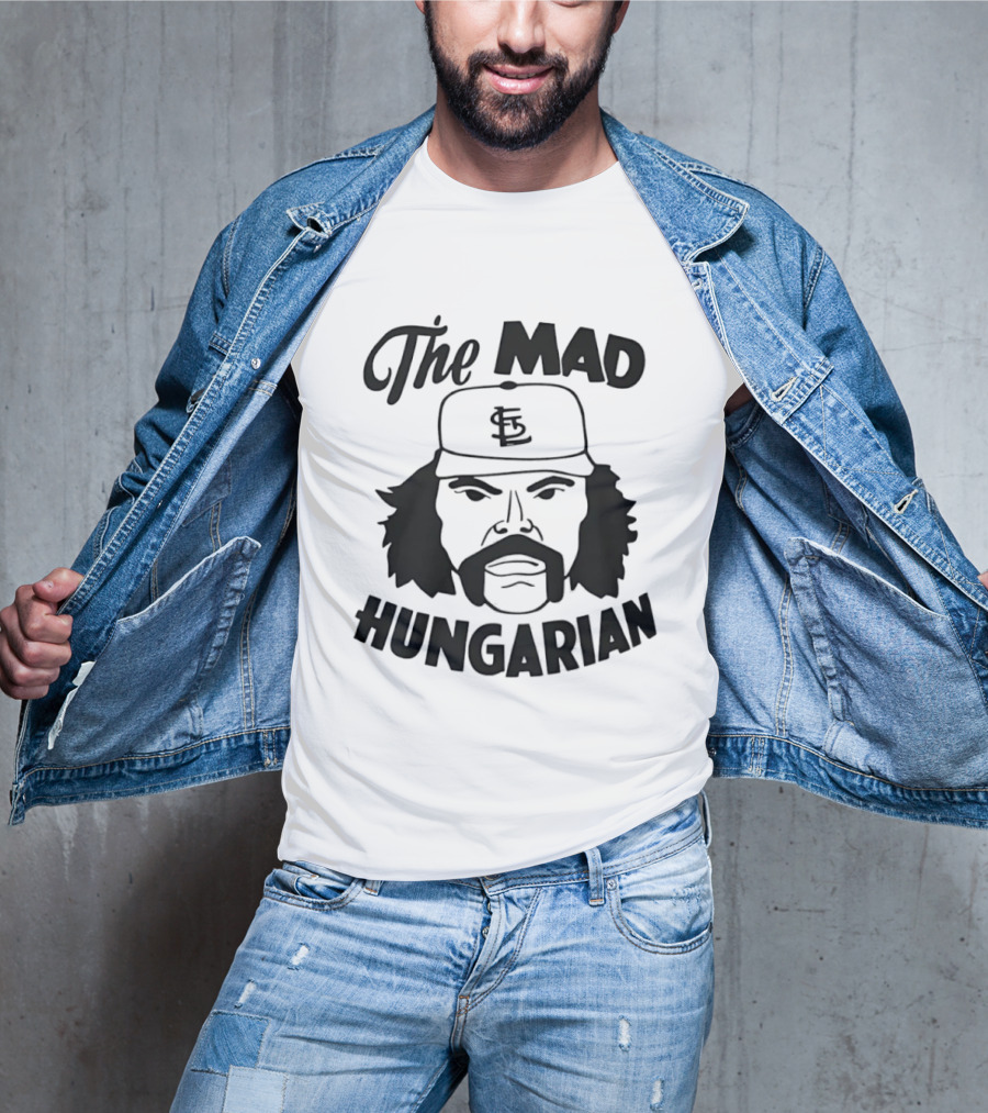 The Mad Hungarian St Louis Cardinals Al Hrabosky T-Shirt