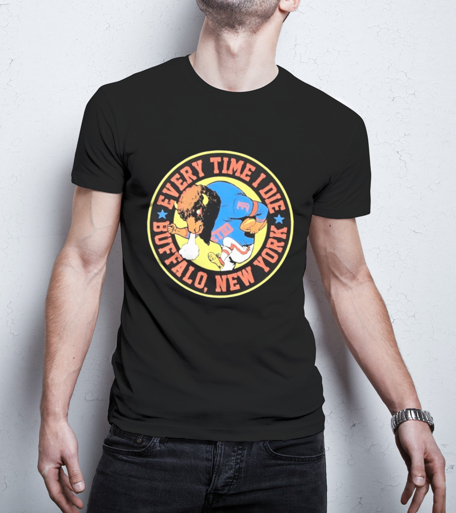 Every Time I Die Buffalo New York Football Buffalo Player T-Shirt