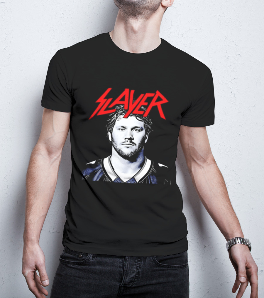 Josh Allen Slayer Buffalo Bills Fan Merchandise T-Shirt