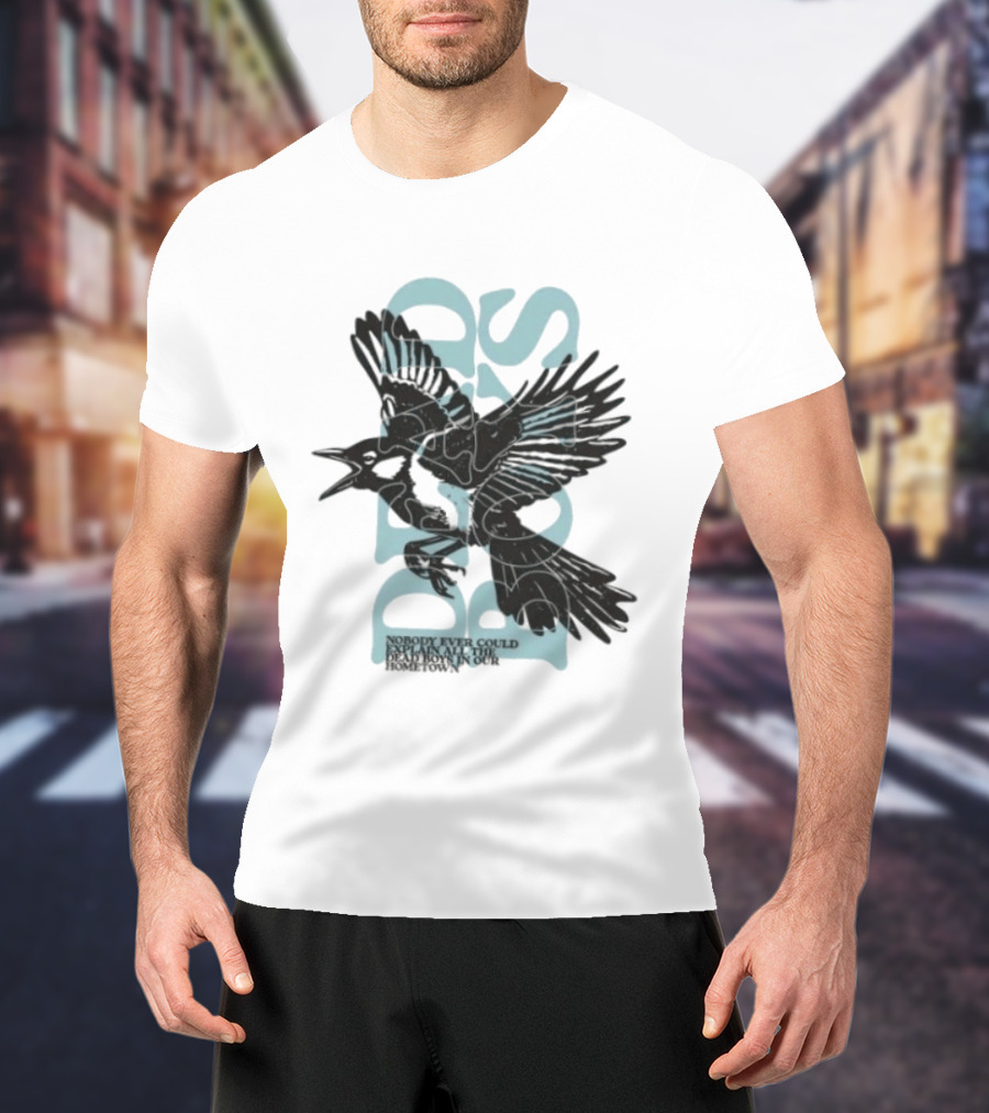 Dead Boys Nobody Ever Could Explain All The Dead Boys In Our Hometown Crow T-Shirt