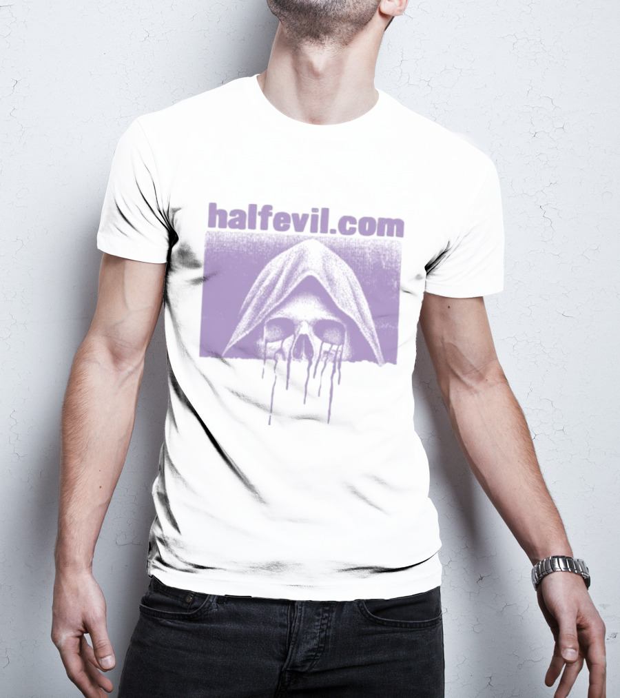 Halfevil.com Hooded Skull Dripping Half Evil Store Week 2 $3.33 T-Shirt