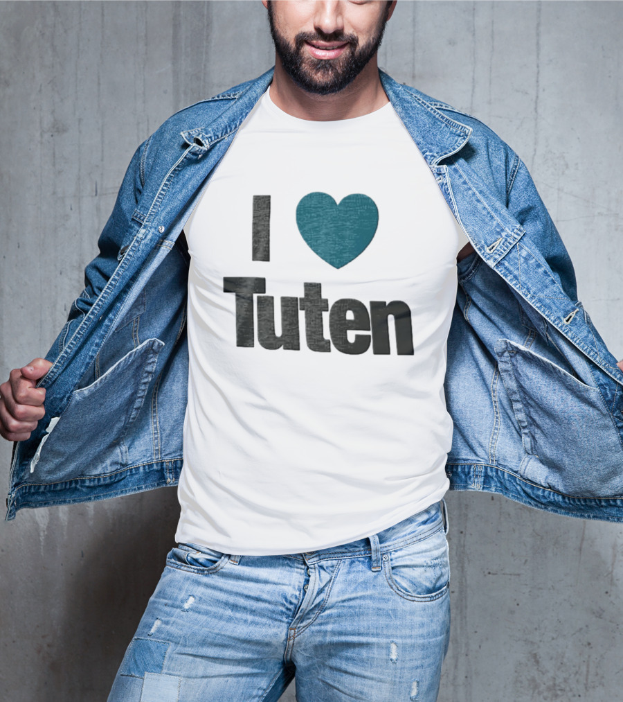 I Heart Tuten Bag I Love Tuten Everyday T-Shirt