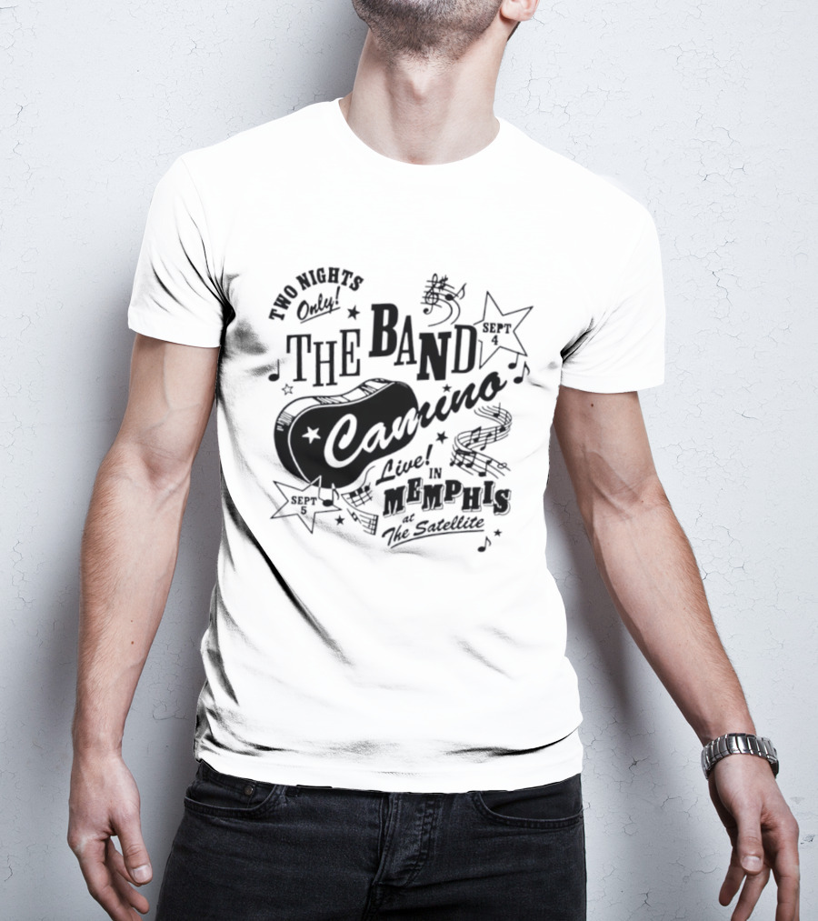The Band Camino Live In Memphis Two Nights Only T-Shirt