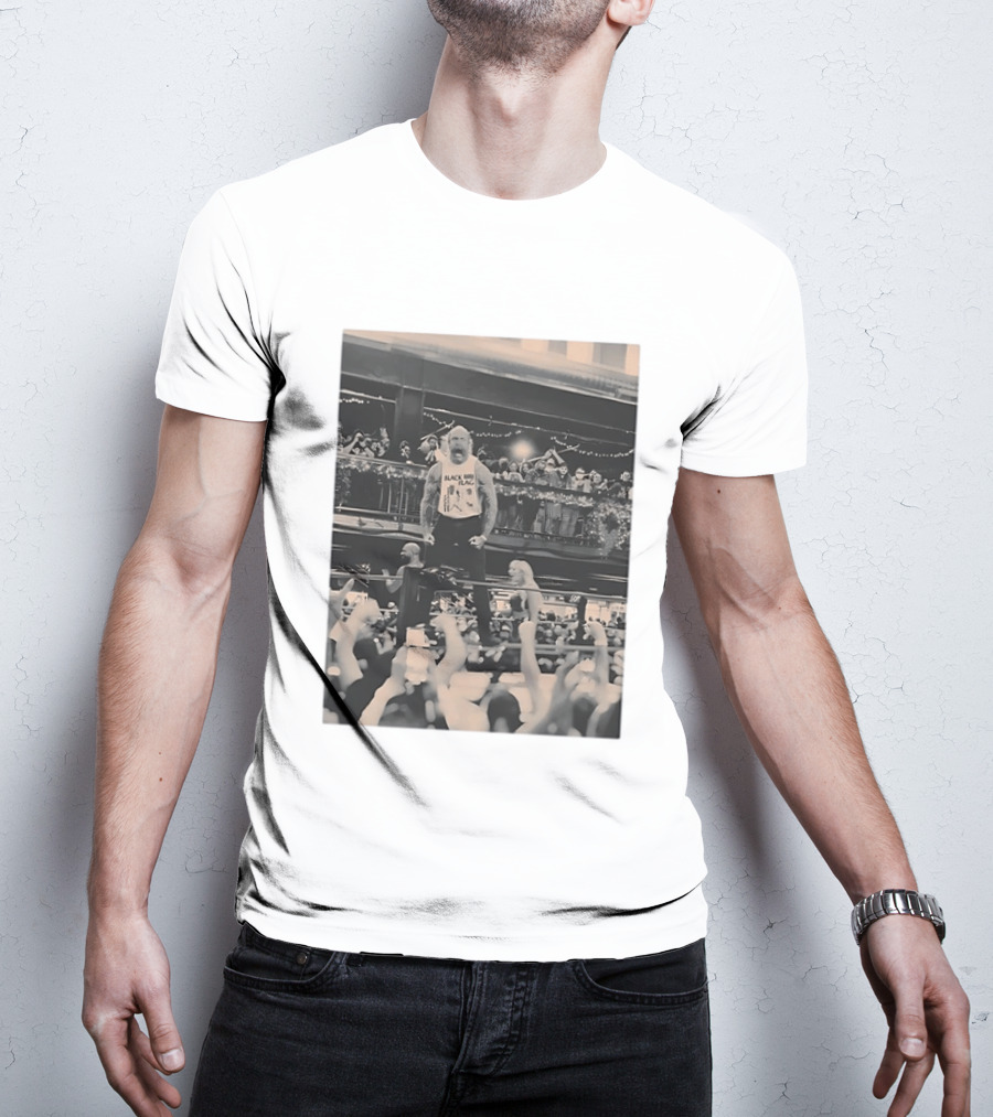 The Butcher Andy Williams Black Flag At TID The Season Photo Wrestling Event T-Shirt