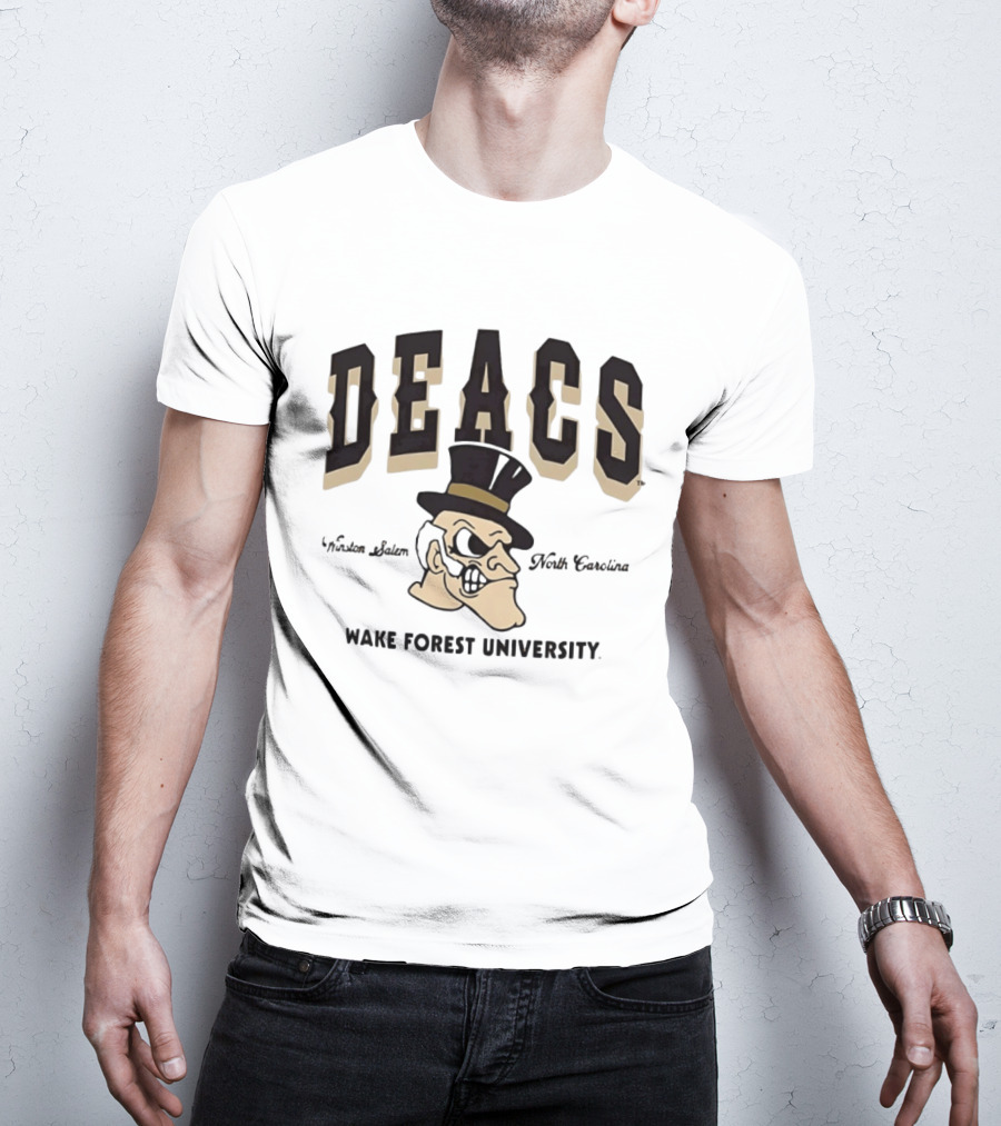 Wake Forest University Deacs Winston Salem North Carolina T-Shirt