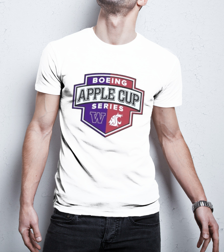 Boeing Apple Cup Series Washington Huskies W Vs Washington State Cougars T-Shirt