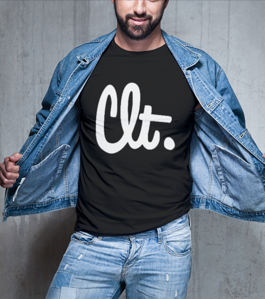 Charlotte Knights CLT Script T-Shirt