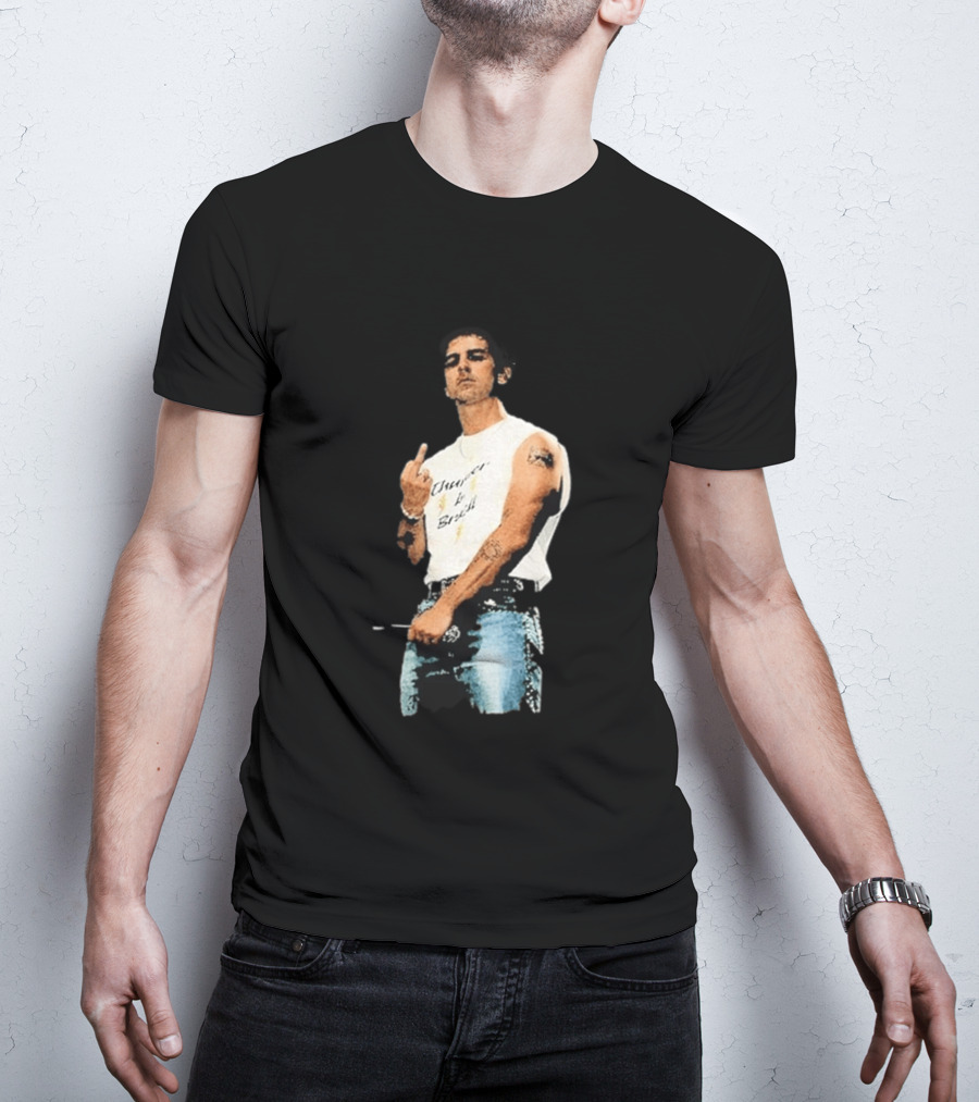 Jonas Brothers Singer Parody Gesture Uncover The Beach Tattoo Tank T-Shirt