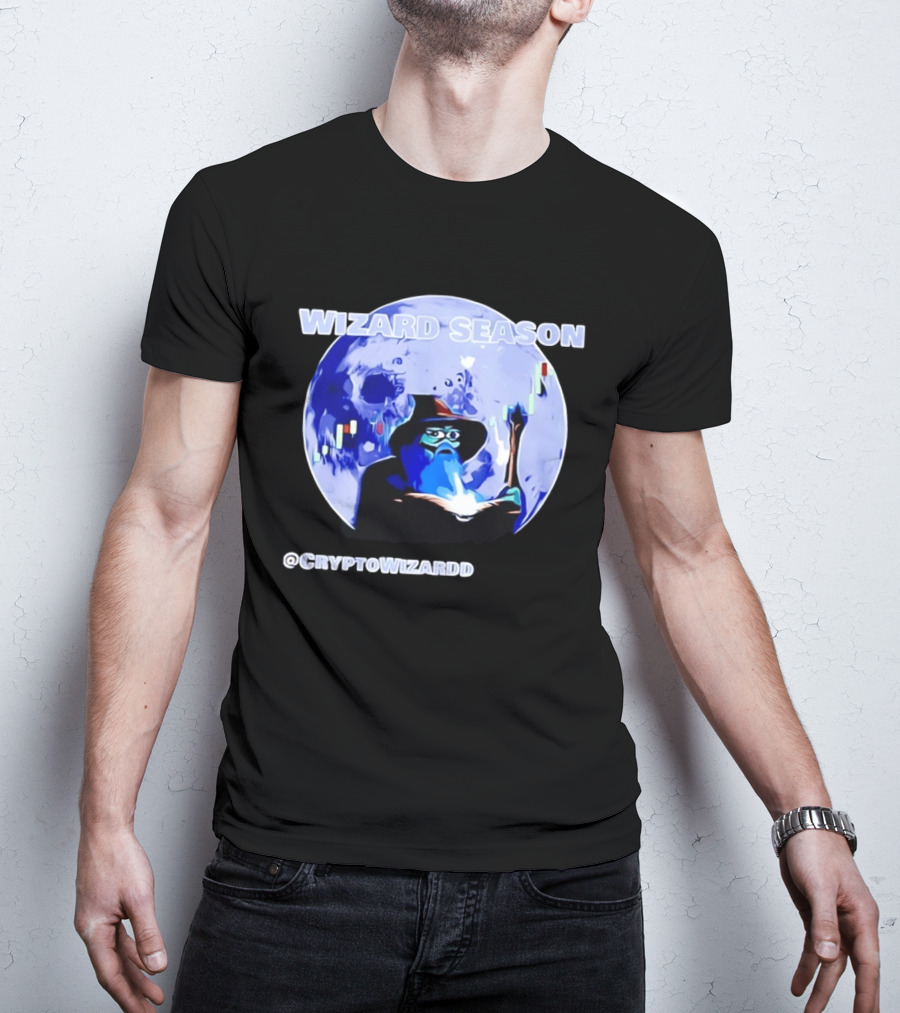 Wizard Season Crypto Trading Bitcoin Wizardry Trend @CryptoWizardd T-Shirt