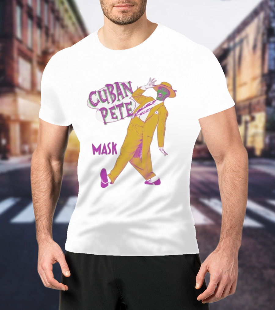 Cuban Pete The Mask Iconic Yellow Suit Dance Pose T-Shirt