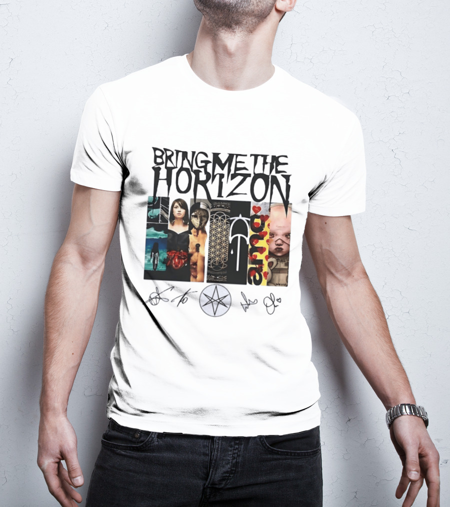 Bring Me The Horizon BMTH Amo Album Art Collage T-Shirt