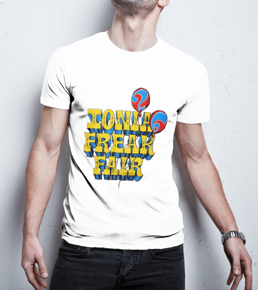 Ionia Freak Fair Colorful Balloon T-Shirt