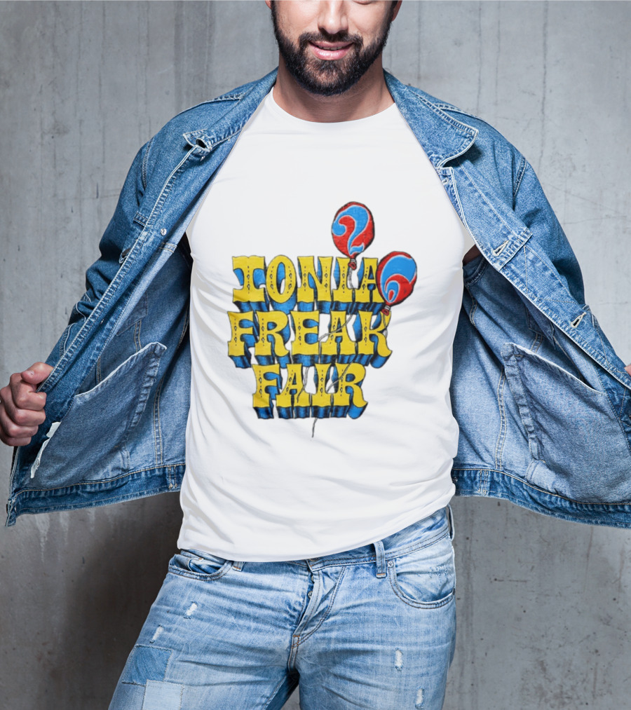 Ionia Freak Fair Colorful Balloon T-Shirt