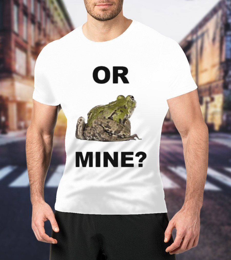 Or Mine Frog Amphibian Nature Wildlife T-Shirt