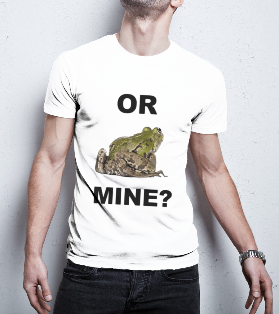 Or Mine Frog Amphibian Nature Wildlife T-Shirt
