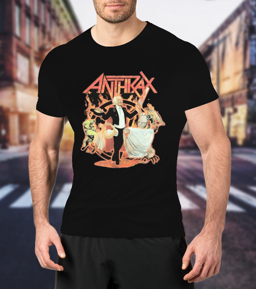 Anthrax North America 2026 Tour Cursum Perficio Fiery Album T-Shirt
