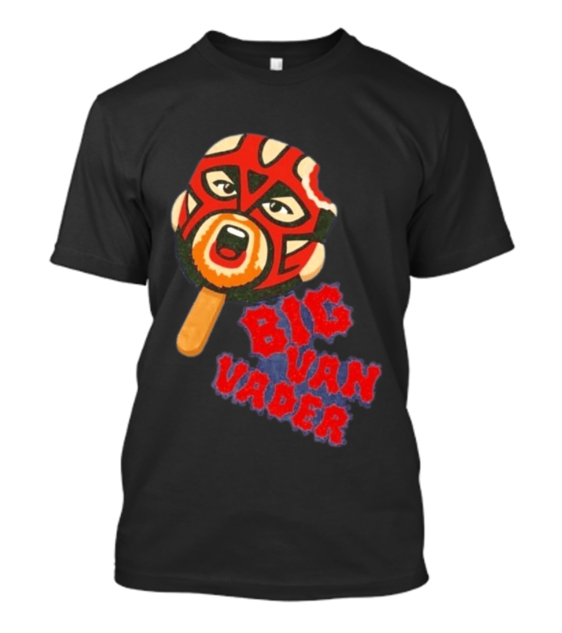 Big Van Vader Popsicle Wrestling WWE WCW Classic Style Retro Trend T-Shirt
