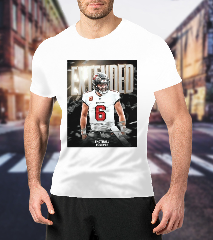 Extended Baker Mayfield Tampa Bay Football Forever T-Shirt