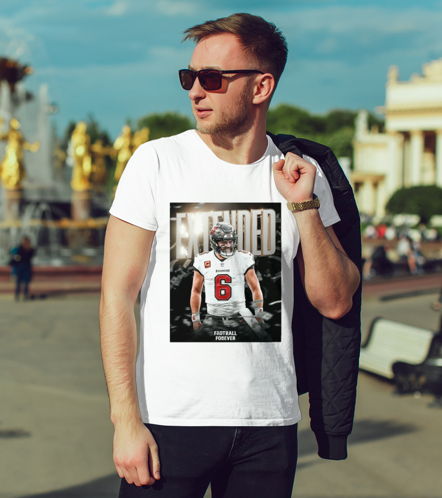 Extended Baker Mayfield Tampa Bay Football Forever T-Shirt