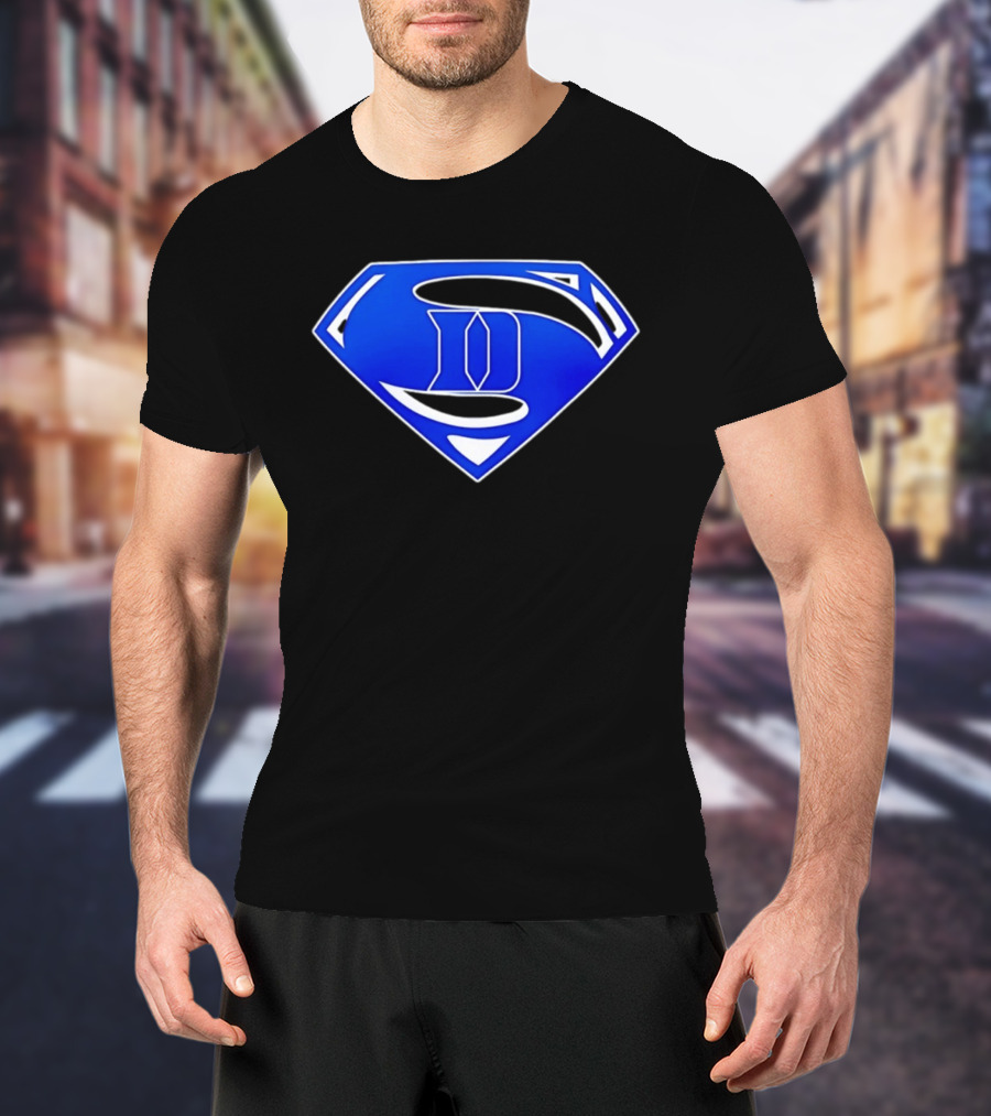 Duke Blue Devils Superman NCAA College Basketball T-Shirt