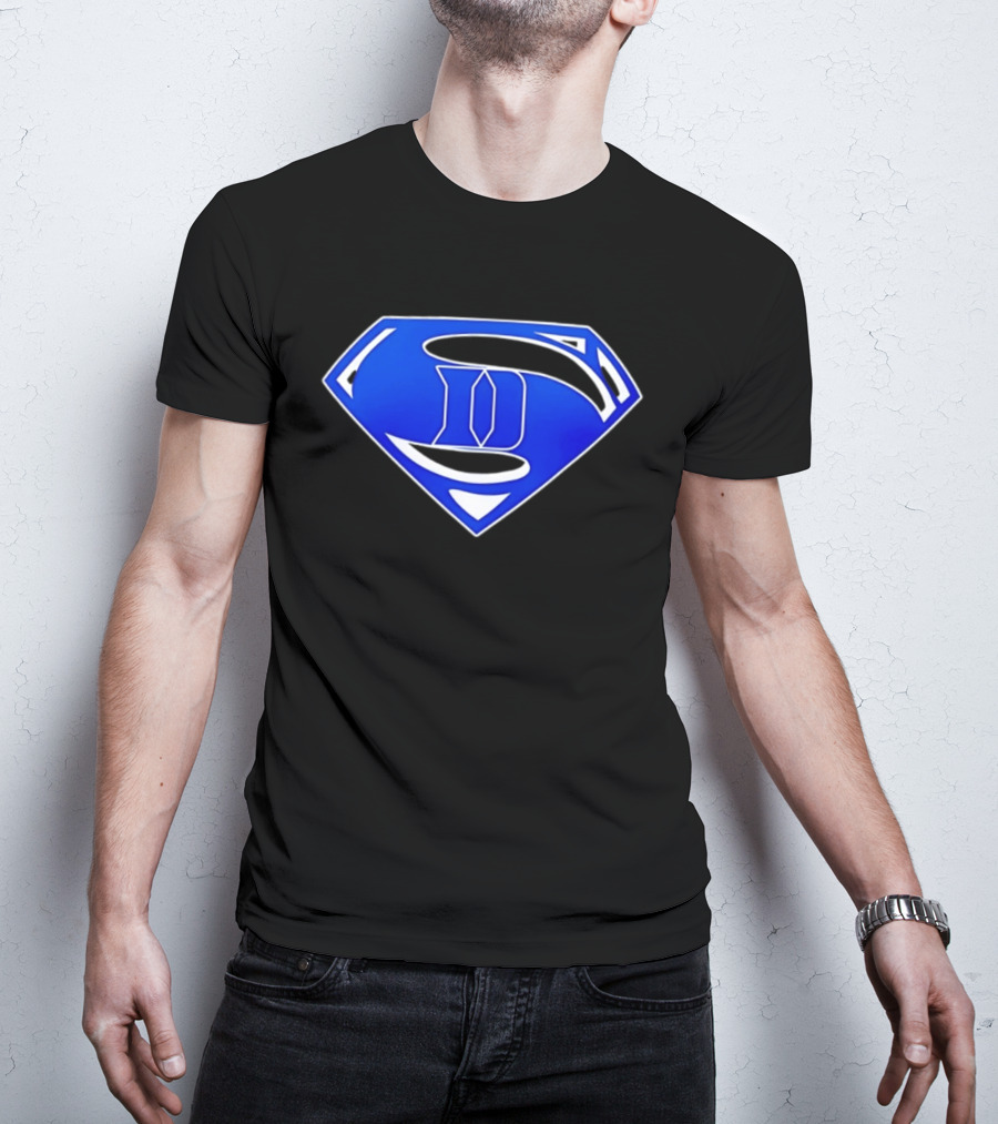 Duke Blue Devils Superman NCAA College Basketball T-Shirt