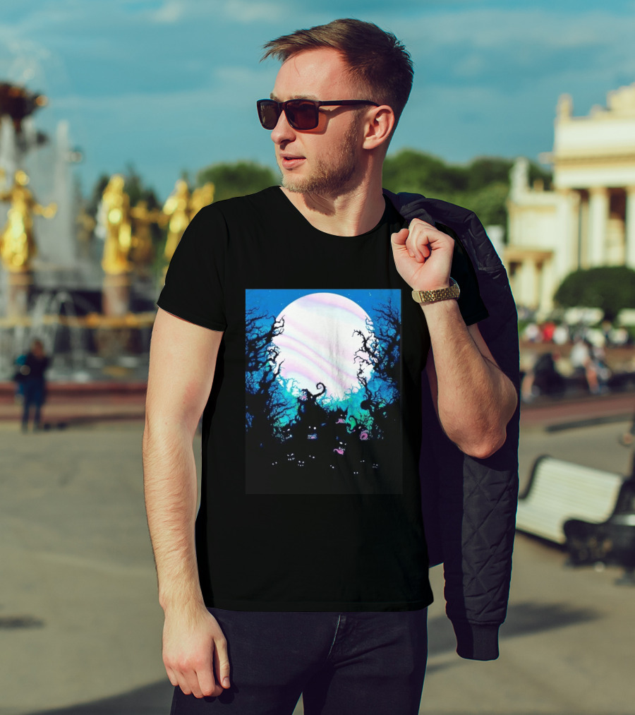 Gallows Orchestra Of Wolves Collection Full Moon Enchanted Forest Creatures T-Shirt