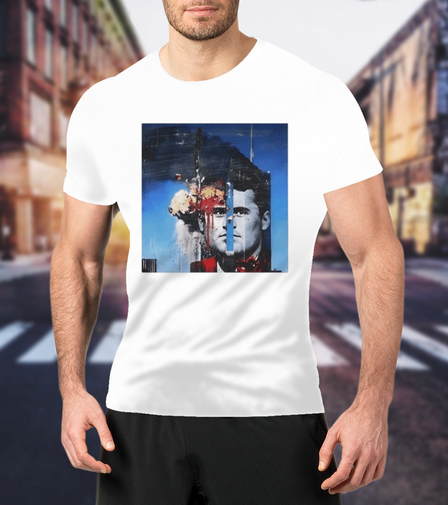 Charlie Kirk September 11 Twin Towers Collage T-Shirt