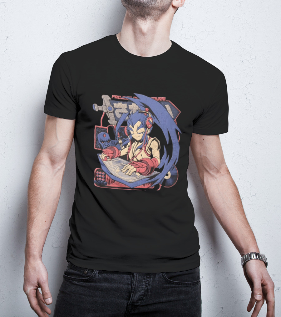 Yoshimitsu Project Soul Samurai DJ Scene Anime T-Shirt