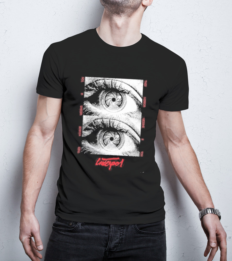 Shepard Fairey Obey Giant Interpol This Mirror Weighs A Ton T-Shirt