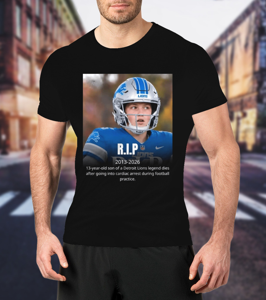 Rip Caden Sorrell Detroit Lions 2013 2026 T-Shirt