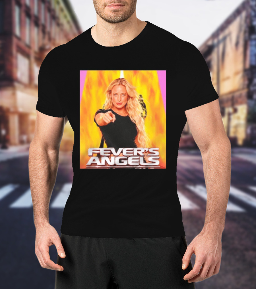 Fever's Angels Full Throttle Action Star Sophie Cunningham T-Shirt