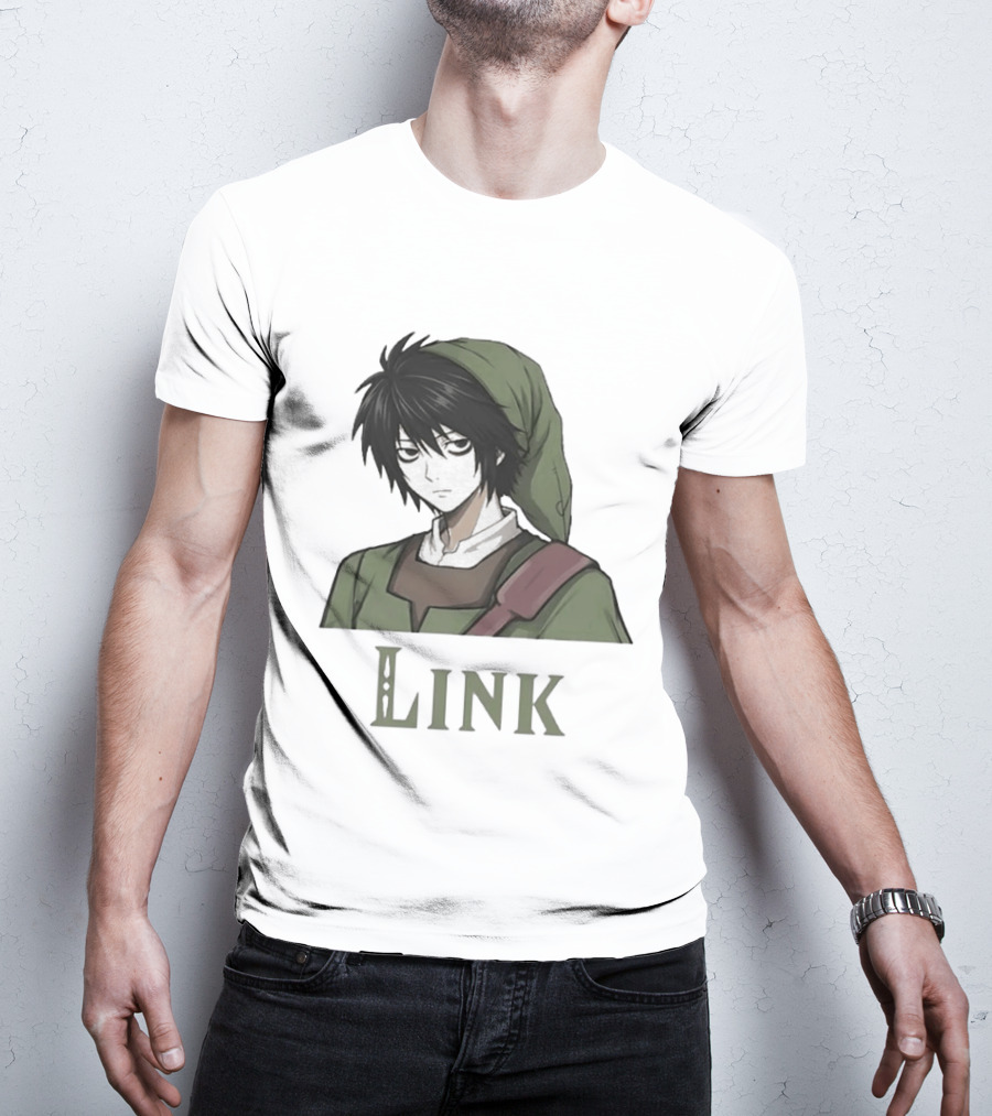 L Lawliet As Link The Legend Of Zelda T-Shirt