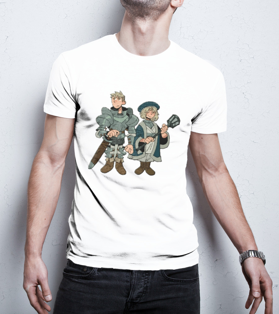 Laios Touden Marcille Donato Characters From Delicious In Dungeon Manga T-Shirt