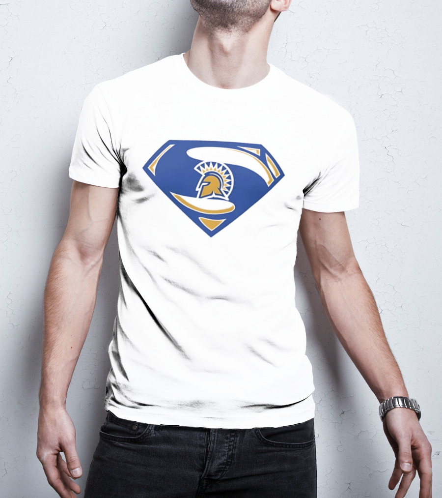 San Jose State Spartans Superman NCAA T-Shirt