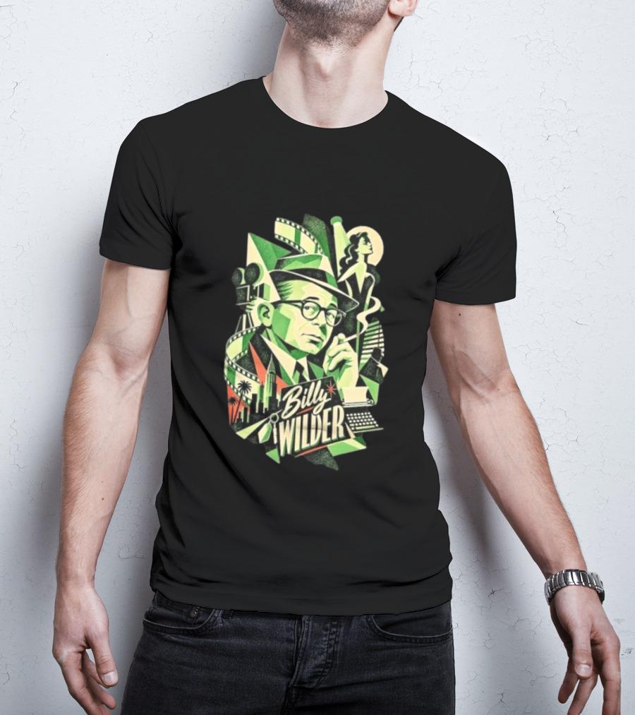 Billy Wilder Classic Hollywood Director Retro Film T-Shirt