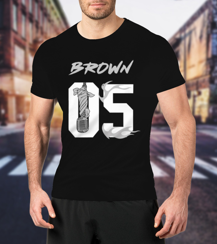 Las Vegas Raiders Chris Brown 2026 The R&R Tour 05 Flame T-Shirt