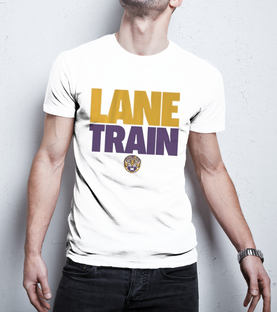 Lane Train LSU Tigers Football SEC Fan Gear T-Shirt