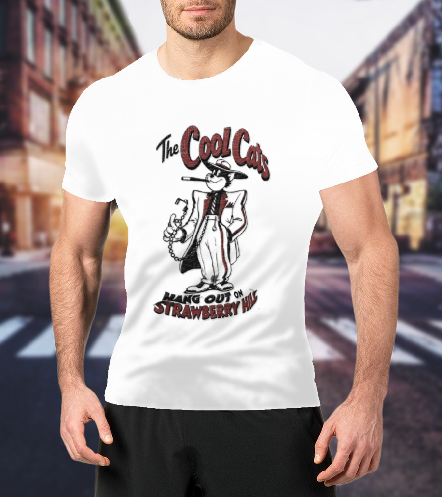 The Cool Cats Strawberry Hill T-Shirt
