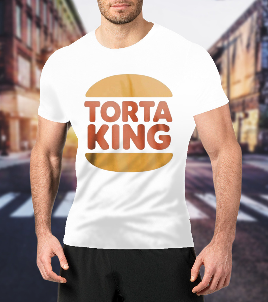 Torta King Burger Mexican Food Sandwich Concept T-Shirt
