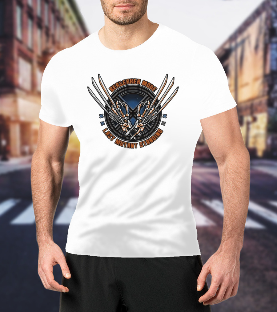 Wolverine Berserker Mode Last Mutant Standing T-Shirt