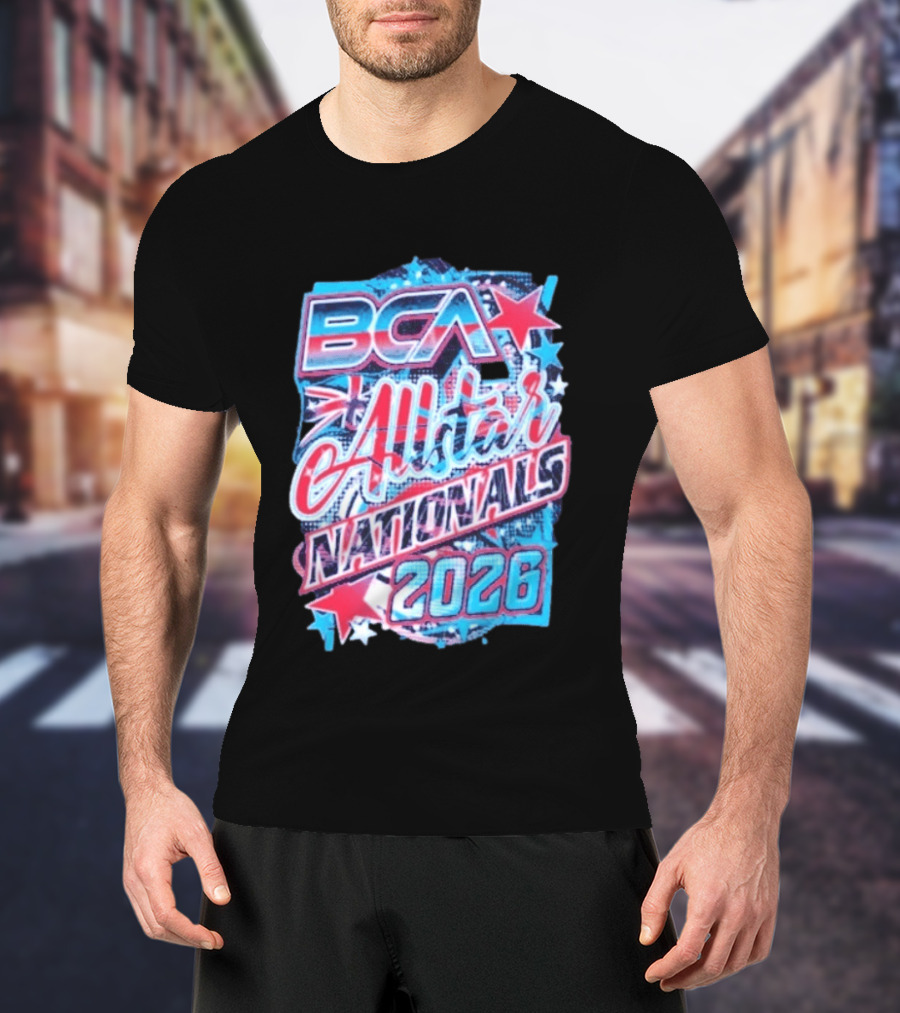 BCA Allstar Nationals 2026 Union Jack Stars T-Shirt