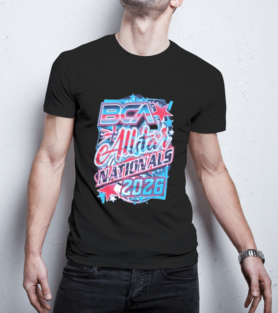 BCA Allstar Nationals 2026 Union Jack Stars T-Shirt