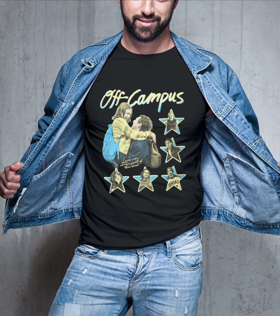 Off Campus Elle Kennedy Love Was Never Part Of The Deal Romance Book Characters T-Shirt