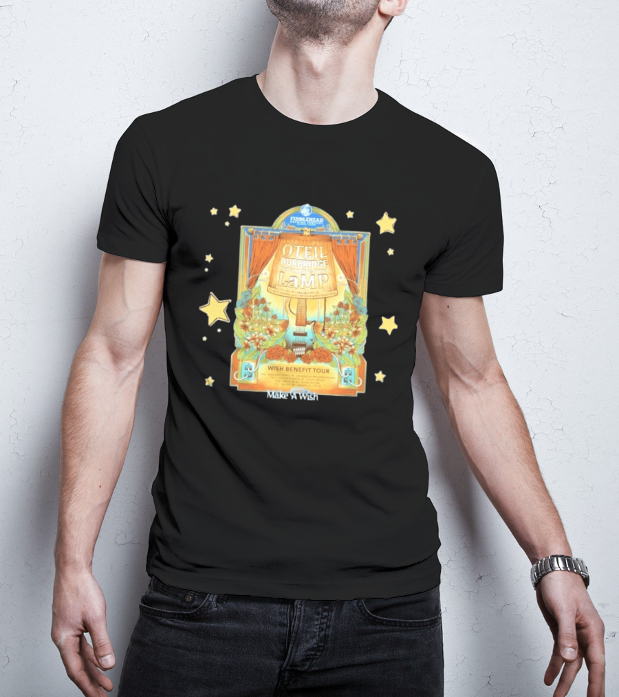 Oteil Burbridge LaMP Wish Benefit Tour Make A Wish Foundation Fiddlehead Brewing Company T-Shirt