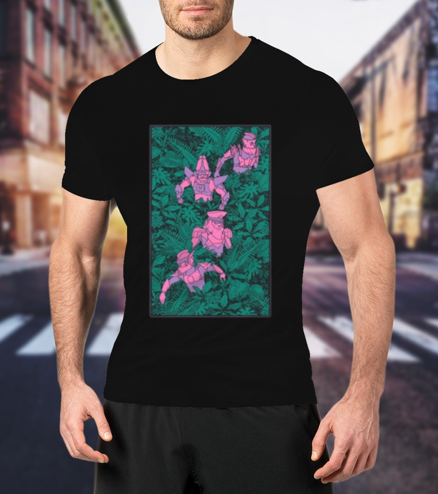 Twrp Store Rainforest Zip Up Robot Jungle Adventure T-Shirt