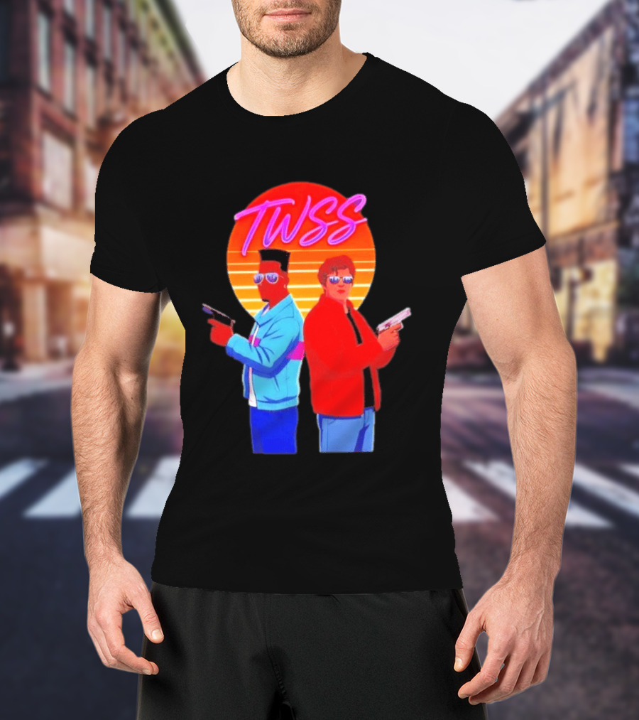 TWSS Will Jamal Retro Sunset Duo T-Shirt